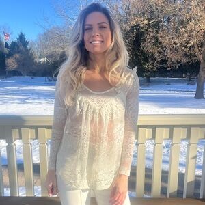 Zimmermann Elegant Lace Top - Zimmermann Size 1